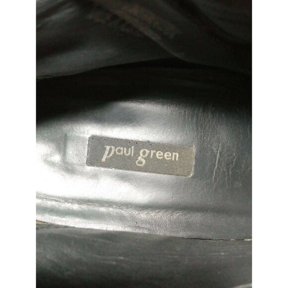 Paul Green Delgado Womens Gray Suede Block Heel Ankle Boots Booties US 8 Fits 9 - Picture 9 of 10